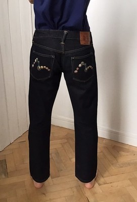 Evisu Vintage Marble Jeans   Japanese Denim   W30 x L34