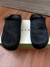 Black Marni Slides