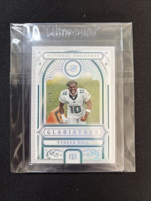 Tyreek Hill National Treasures Gladiators /25