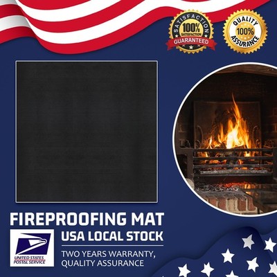 Large 39X39inches 3mm Welding Blanket Plumbing Shield Heat Slag fireproof mat