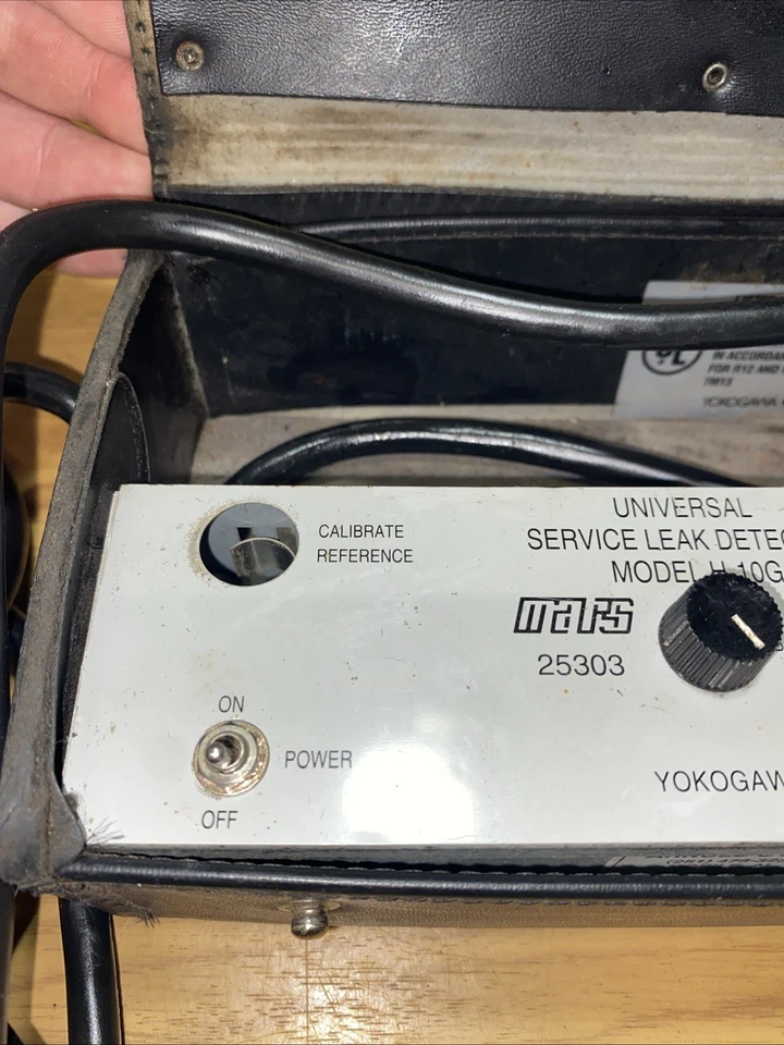 Mars Yokogawa 25303 H-10G Universal Refrigerant Gas Leak Detector Untested BG2 - Image 3 of 4