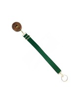 Gagliano Cello  Bass Endpin Stopper with Detachable Strap -Solid Forest Green