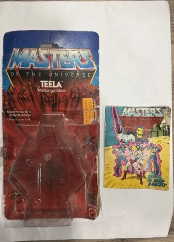 MOTU Teela 8-Back 1982 He-man Vintage Masters Of The Universe Cardback & Bubble