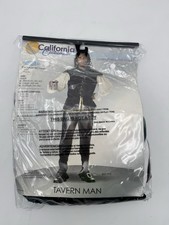 California Costume Tavern Man Adult Men Pirate Halloween Outfit 01136 XL EUC