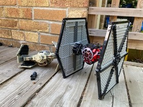 Lego Star Wars First Order Special Forces TIE Fighter (75101) & 75082 Advanced