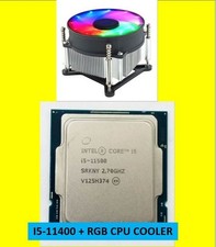 Intel Core i5-11400 2.60GHz 12MB L3 Cache Socket 1200 CPU  RGB CPU COOLER