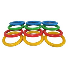 12 Wurfringe für Wurfspiel, Ersatzringe, Rin...