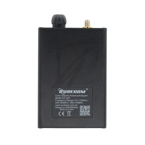 SA250 Colour Graphic Antenna Analyzer 3 Band 132-173Mhz 200-260Mhz 400-519Mhz - Afbeelding 10 van 11