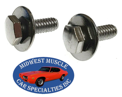 Chrome Nuts & Bolts NOSR 14pc Chrome Bolt Kit For GM Wing Vent Window Frame Channel Mounting Chevrolet Window - Foto 5