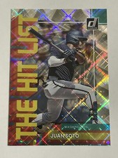 2022 Panini Donruss #THL-2 Juan Soto The Hit List Diamond Parallel Nationals