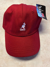 New With Tags Burgandy Kangol Flexfit Baseball hat. Adjustible