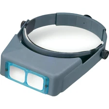 Donegan LX-5 Optivisor Headband Magnifier, 2.25X Magnification Optical-Grade Acr