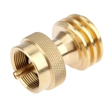 Cookouts BBQ 1LB Propane Gas Bottle Converter Barbecue Grill Steak Saver Adapter