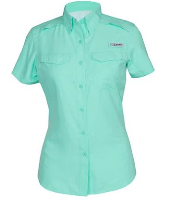 NEW Habit Women's Westerlake Short Sleeve Shirt UPF 40+ Size Medium