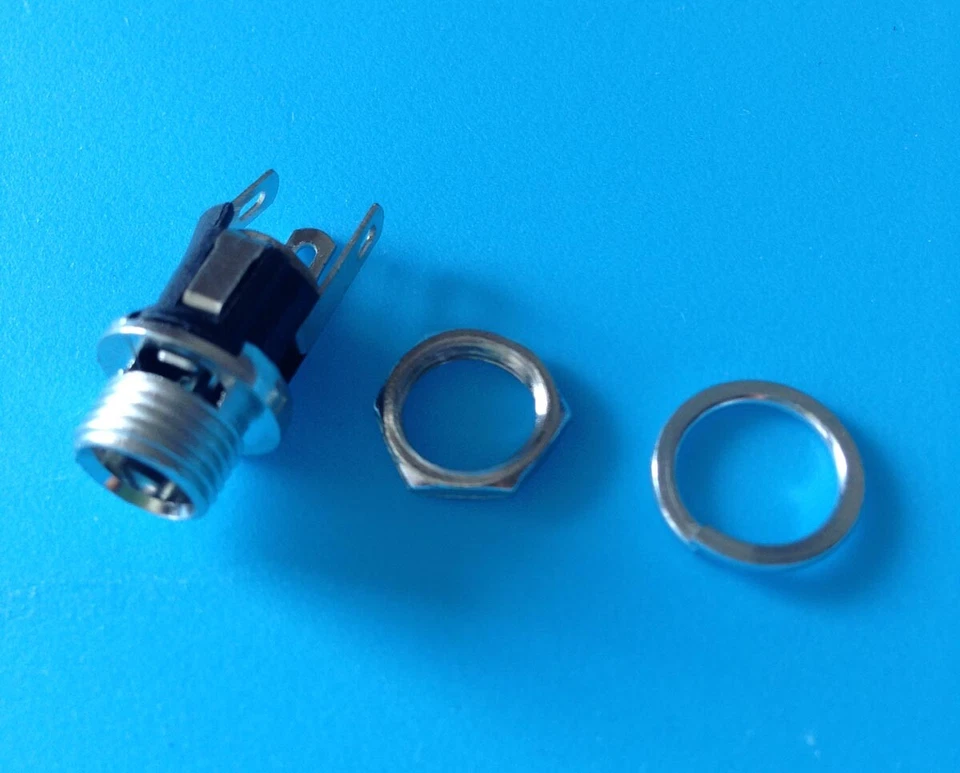 5 PAIR 12V 2.5 x 5.5MM Male Female Socket Panel Jack Plug DC Power Connector - Image 3 of 3