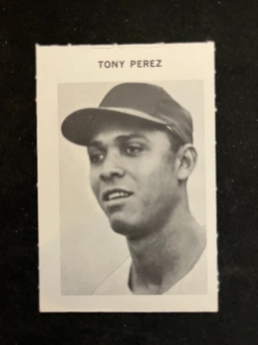 Tony Perez 1972 Milton Bradley card