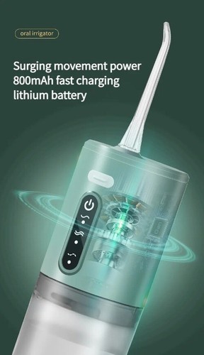 Xiaomi Portable Water Floss USB 280ML Electric Tooth Cleaning 3 Modes Waterproof - Picture 12 of 24