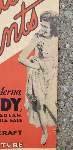 Antique Vintage Movie Poster Sign "Embarrassing Moments" By William James Craft - Picture 3 of 8