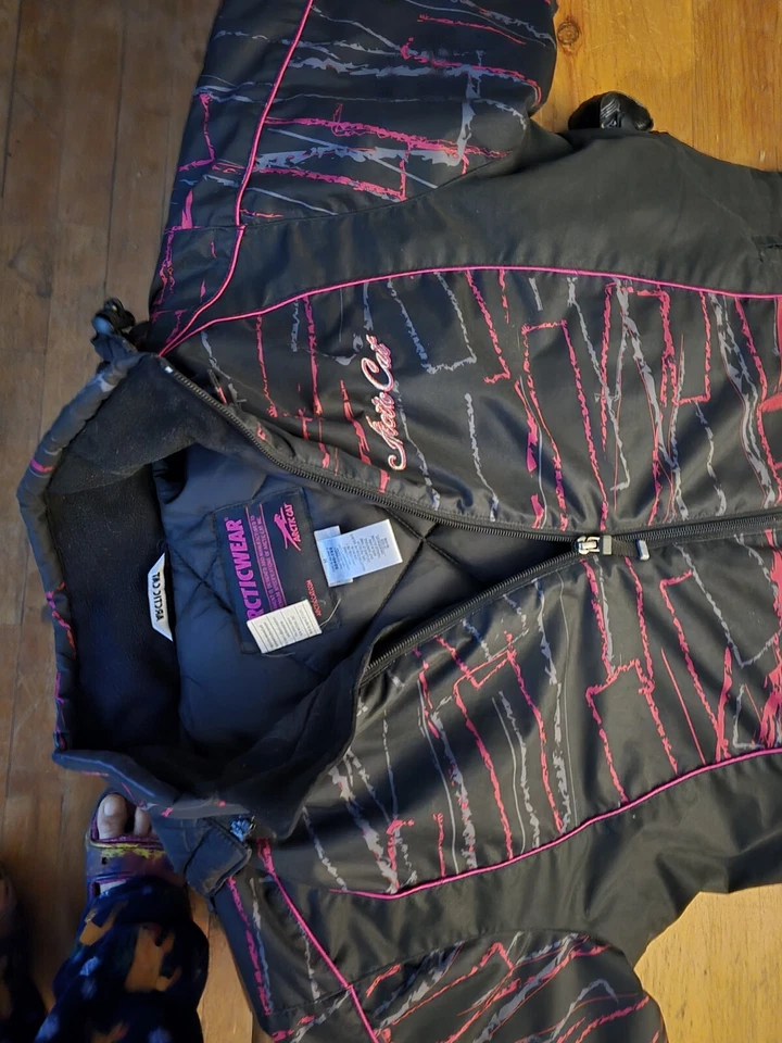 Chaqueta móvil de nieve vintage Artic Cat años 90 mediana para mujer Foto 4 de 4