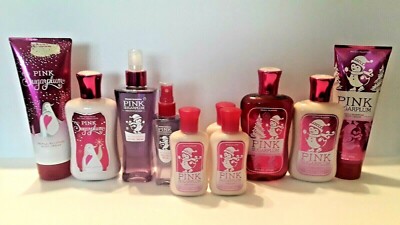Bath & Body Works Pink Sugarplum Gel Lotion Cream OR Mist - Full & Travel Size 
