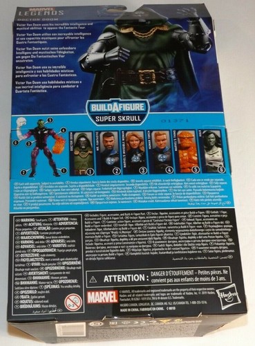Hasbro Marvel Legends Series Doctor Doom Fantastic Four 6" inch action figure - 第 5/5 張圖片