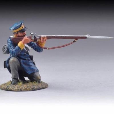 Thomas Gunn - NAP038A - Kneeling Silesian - Napoleonic | eBay