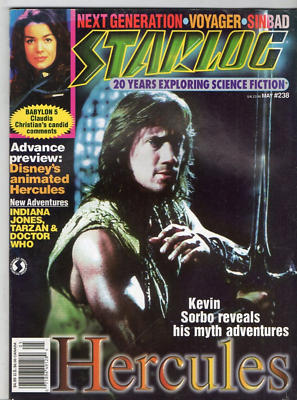Starlog #238 Sci-Fi Movie Magazine Hercules, Babylon