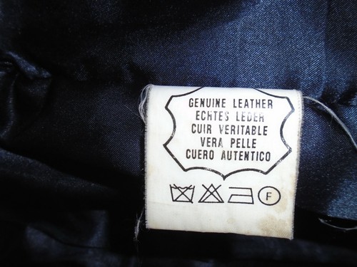 Vintage Cencini Leather Design London New York Jacket Size 40 Leather Jacket - Picture 4 of 4