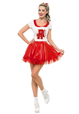 Grease Sandy Costume Licensed 50s Rydell High Cheerleader 1950s Fancy Dress 50's | eBay Grease Sandy Costume Licensed 50s Rydell High Cheerleader 1950s Fancy Dress 50's | eBay