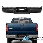 For 2006-2008 Ford F150 Styleside Rear Bumper w/o Sensor Hole Texture Black