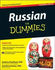 Russian For Dummies - Paperback By Andrew D. Kaufman - GOOD