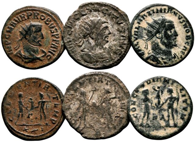 Group of 3 Roman Antoninianii 3rd Century AD #PA 10669