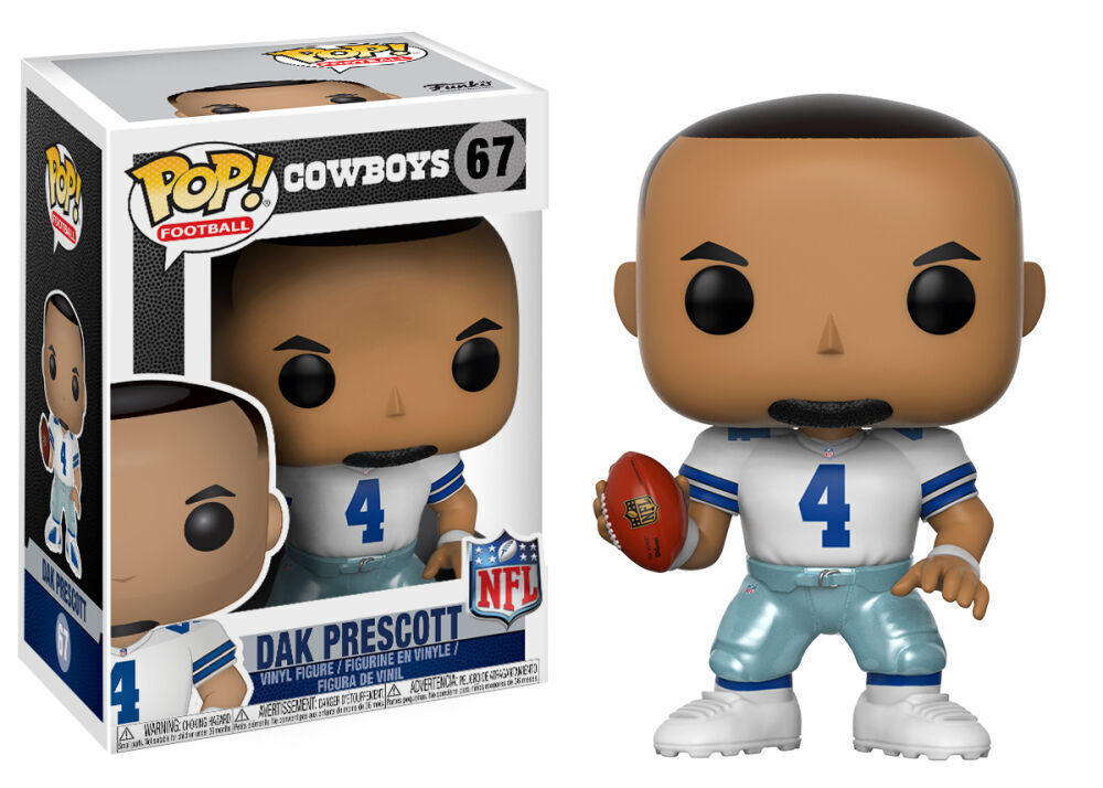 Funko Pop! Sports: NFL Dak Prescott #67 W/Protector