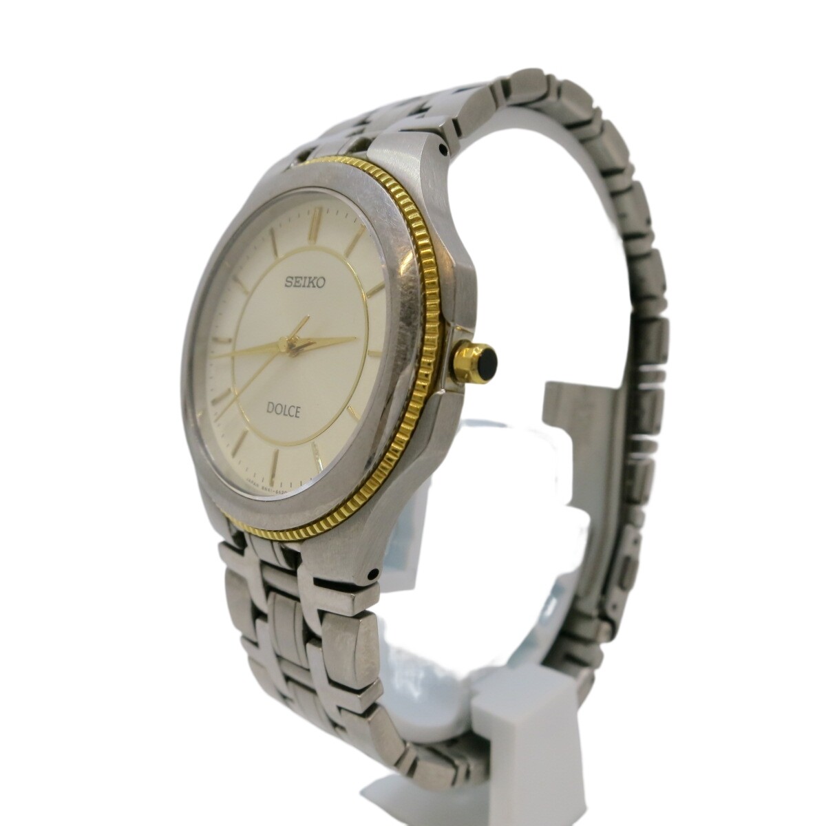 Authentic SEICO DOLCE Wrist Watch 450143 Silver TITANIUM Authentic SEICO DOLCE Wrist Watch 450143 Silver TITANIUM