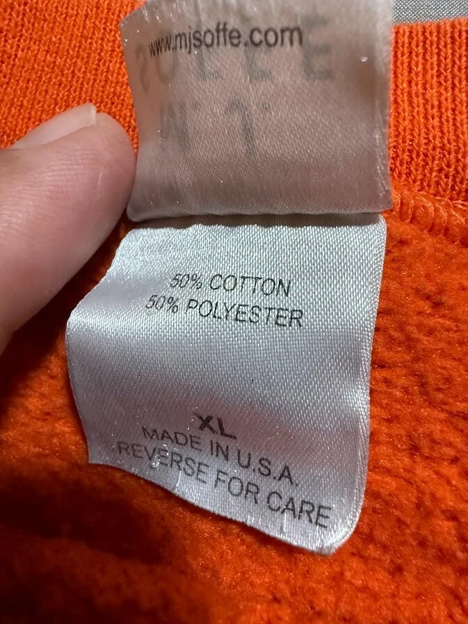 Vintage Florida Gators M. J. SOFFE Sweatshirt Mens XL Orange Long Sleeve. - Image 4 of 4