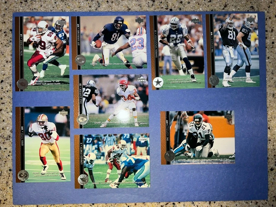 1996 UPPER DECK FOOTBALL CARDS YOU CHOOSE 34-300 NFL CARD FREE SHIPPING - Image 3 of 4