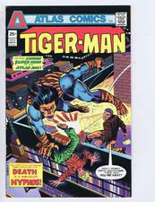 Tiger-Man #3 Atlas Comics 1975 Death is a Man Called Hypnos !