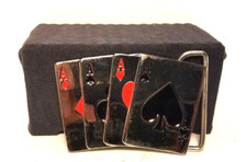SMC Four Aces Belt Buckle