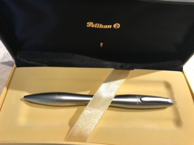 Stylo Bille Pelikan Belle K73 - Finition Satinée Chrome, Neuf Avec Boîte