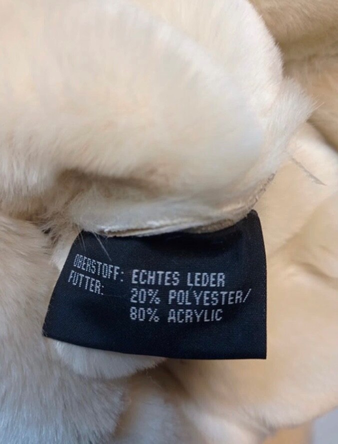 Lammfell Echtleder Mantel Damen (Hallhuber) eBay