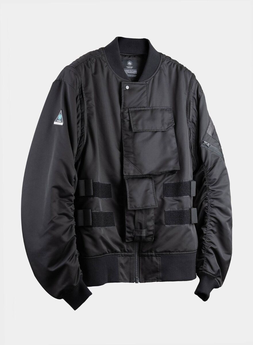 Guerrilla Group 18F-ES-JJ01-BL Transformation Bomber Vest Guerrilla Group 18F-ES-JJ01-BL Transformation Bomber Vest