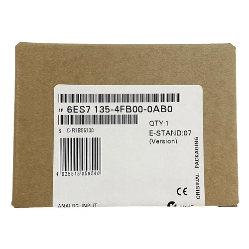 NEW SIEMENS 6ES7135-4FB00-0AB0 6ES7 135-4FB00-0AB0 ELECTRONIC MODULE FOR ET 200S - Picture 1 of 1