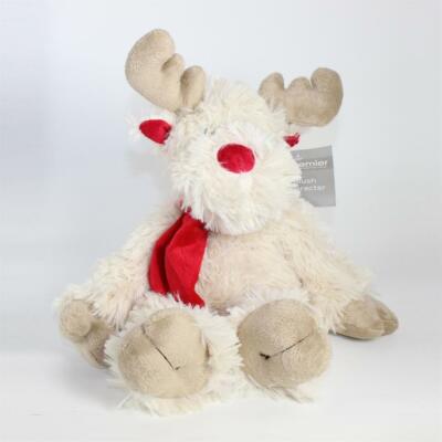 Plüsch Rentier 20cm - Weihnachts-Stofftier - Weich Aus Baumwolle/Plüsch - Deko Für Baum & Sofa