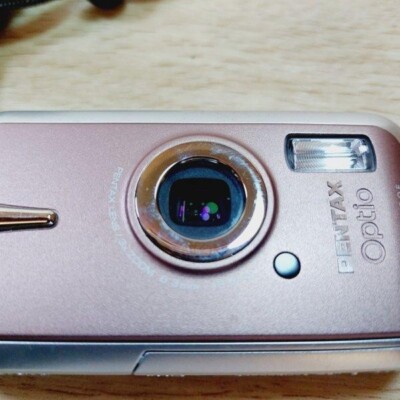 Pentax Optio W10 6.0MP Pink Waterproof Compact Digital Camera