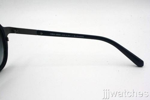 New Giorgio Armani Matte Blue Gray Gradient Men Sunglasses AR6008 3030T3 59 $330 - Picture 10 of 12