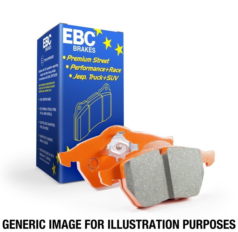 EBC for 99-03 Aston Martin DB7 5.9 Orangestuff Front Brake Pads - ebcDP91110