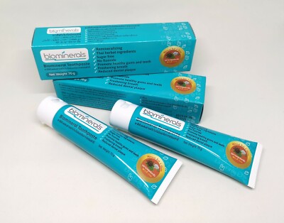 Biomineral Mg Salt Clove Toothpaste DrW.Price desensitise biorepair 70g 2pc