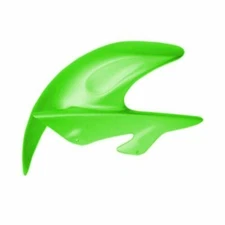 Pyramid Hugger Fender Mudguard Gloss Green Kawasaki ZX10-R 2006 - 2007