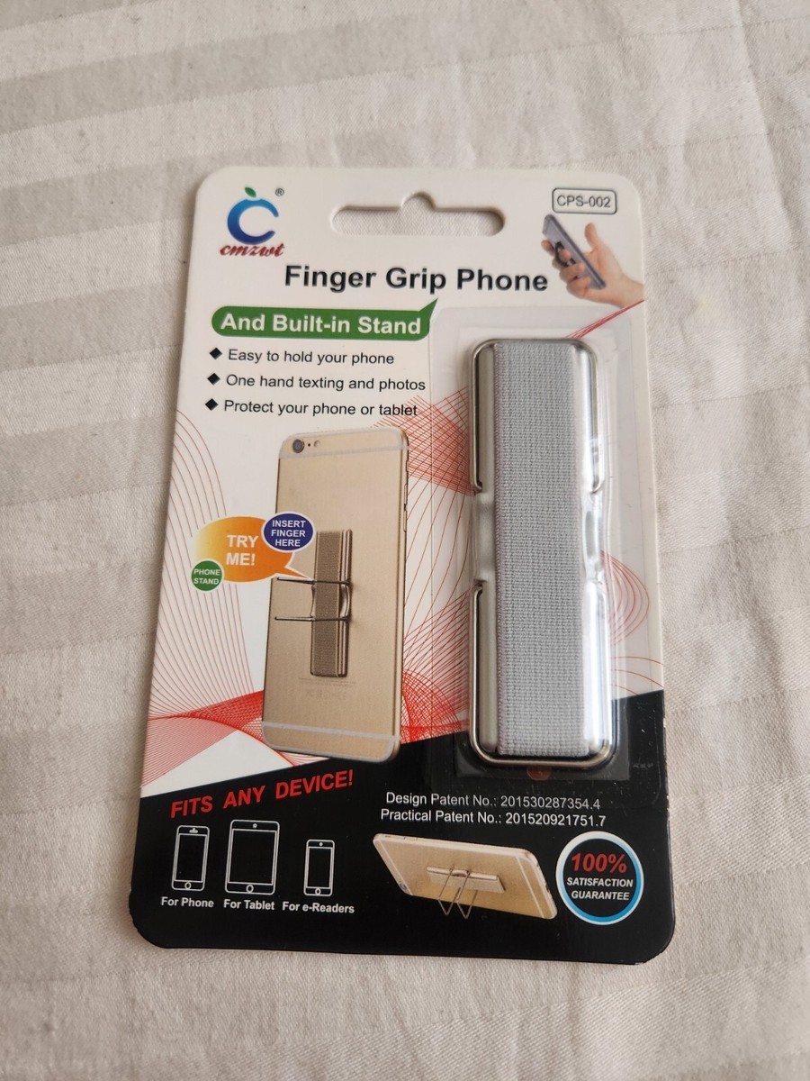 Cmzwt Smartphones Finger Grip W/Stand Strap Cell Phone Holder