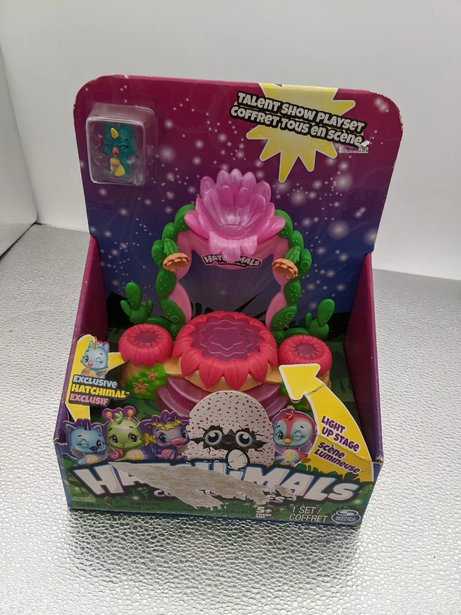 Hatchimals CollEGGtibles Talent Show Playset Light Up Stage in